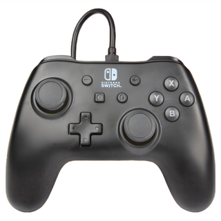 PowerA Nintendo Switch 有線遊戲手把, 1511370-01, 黑色, 1個
