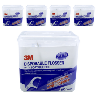 3M 細滑牙線棒, 150支, 5盒
