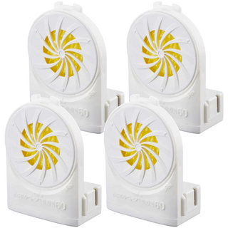 鱷魚 隨身風扇電蚊香劑 重裝藥匣補充劑, 390mg, 4個