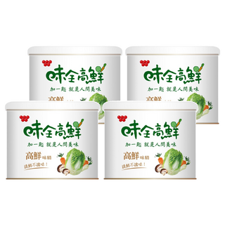 味全高鮮 味精 嚴選台灣契作蔬果原料製作 原料通過農殘檢驗 日本造粒技術 均勻易溶 輕鬆烹調, 200g, 4罐