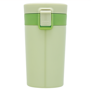 cook power 鍋寶 超真空保溫杯, 304不鏽鋼, 6.3cm廣口設計, 粉綠色, 330ml, 1個