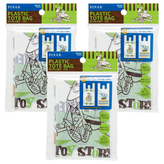 Disney 迪士尼 玩具總動員塑膠袋 M 10入, 3組, 2L