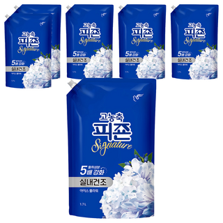 碧珍 Signature系列 室內晾衣柔軟精 Ice Flower 補充包 1.7L, 6包