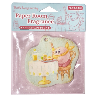 星之卡比 卡比快樂早晨系列 香氛卡 早餐款 紙質 9H*8W*0.2D cm, 1片, 荔枝香