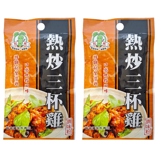 松井 熱炒三杯雞調味粉, 口感吃指回味 特調秘製醬料, 30g, 2包