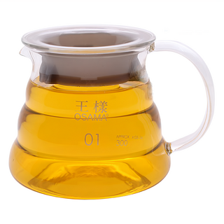 OSAMA 王樣 03雲朵壺 耐熱玻璃 咖啡壺, 800ml, 1個