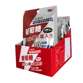 GIGIJING 淨極勁 勁元素 加鹽葡萄糖, 12包, 20g, 1盒
