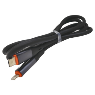 TOTU 拓途 CB-7系列 數顯 PD/Lightning/Type-C/iPhone 充電線 傳輸線 快充線, 1m, 黑色, 1條