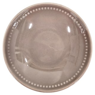 醇色浮雕3.75寸味碟 磚紅色, 1個