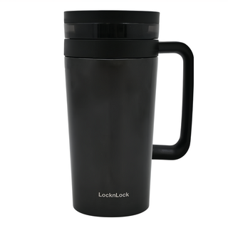 LocknLock 樂扣樂扣 手沖濾網咖啡杯, 尊爵黑, 580ml, 1個