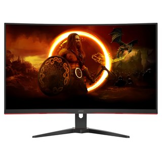AOC VA FHD 250Hz 曲面電競螢幕 Adaptive Sync/HDR10/0.5ms, 31.5吋, C32G2ZE2
