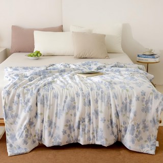 夢之語 沁涼冰沙被 200 x 150cm 白藍拾蕊