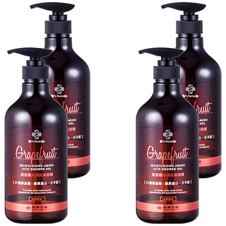 台塑生醫 Dr’s Formula 胺基酸水潤肌 沐浴精 柚果香氛, 800g, 4瓶