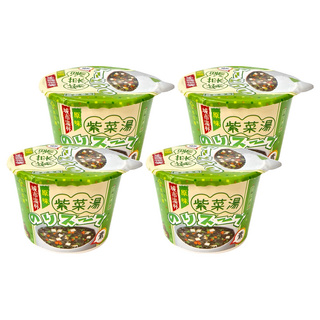 CITYSOUP 城市湯杯 原味紫菜湯 香菇風味, 5250mg, 4個