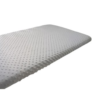 HA Baby Bed 魔豆絨系列 好好眠嬰兒床包, 灰色, 130 x 70cm, 親膚舒適嬰兒床墊, 1個