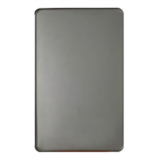 寵物嬰兒手印足跡印台套組 實賣貝品啦啦 含相框、印台 材質: 塑合/ABS+ 相框/MDF密度板+壓克力, 大(12 x 7.8cm), 銀色, 1組