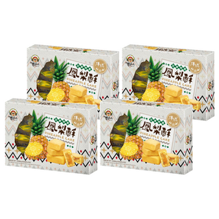 東方水姑娘 花東特產 鳳梨酥, 250g, 4盒