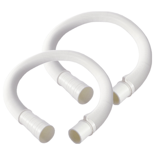 Dr.AV 聖岡科技 三合一伸縮出水管 可裁剪洗衣機/水槽伸縮排水管, 45~152cm, 2個