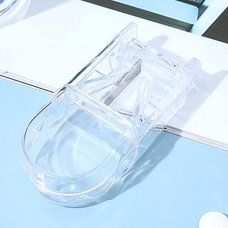 切藥器 透明/透藍 尺寸8.5 x 4 x 2.5cm 輕巧輕便, 1組
