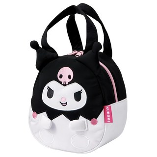 Skater 卡通小提袋, 1個, 庫洛米 黑白色