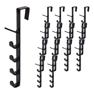 門後掛勾 Y134, 經典黑, 15個