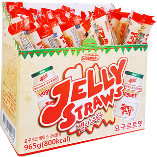 KIDSWELL 養樂多口味果凍條, 19.3g, 50條