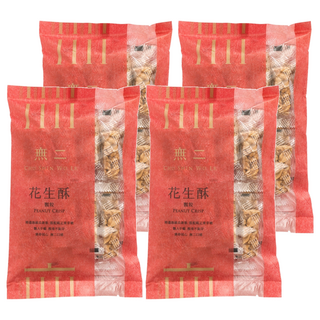 無二 花生酥 顆粒 Peanut Crisp, 200g, 4袋