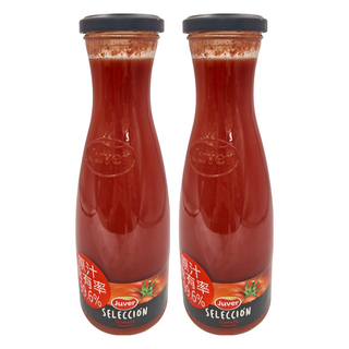 Juver 茱兒 西班牙茱兒蕃茄汁 850ml 原汁含有率99.6%, 2瓶