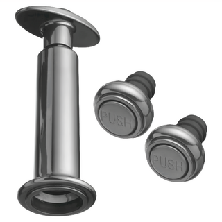 Bar Craft 紅酒抽真空器瓶塞組，PP塑料矽膠材質, 1組