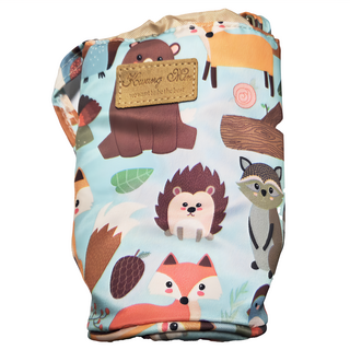 Dashuabu 雙層防水萬用包, 動物園藍