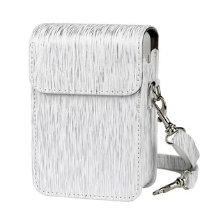 拍立得mini liplay拉絲款相機包 附背帶 白色, 1個, 單一商品