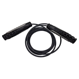 SUCCESS 成功 培林鋼索跳繩 抗磨損 防滑握把, 270cm, 1條, Black rope