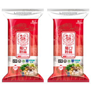 龍口 粉絲 快煮型 復刻版 Set 十把 台灣製造, 350g, 2包