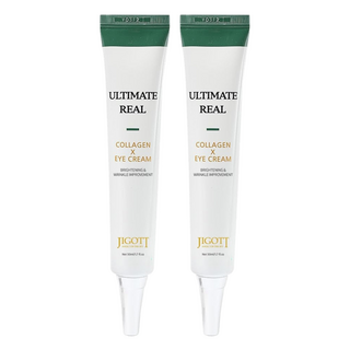JIGOTT 膠原蛋白彈力緊緻眼霜 50ml 亮白改善皺紋, 2條