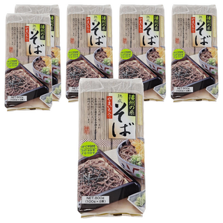 高尾製粉 播州蕎麥麵 800g, 日本進口, 蕎麥果實磨成粉, 6包