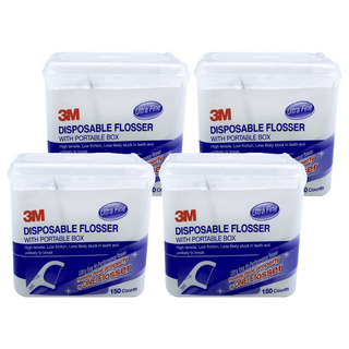 3M 細滑牙線棒, 150支, 4盒