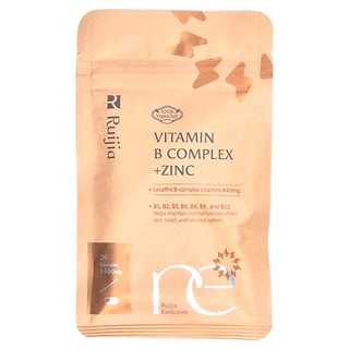 露奇亞 天然酵母B群+鋅, 18g, 30顆, 3包