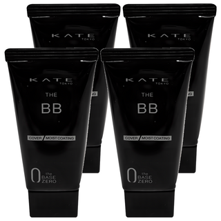 KATE 凱婷 台灣公司貨 零瑕肌密高遮瑕保濕BB霜 SPF20 PA++, EX-2, 30g, 4條