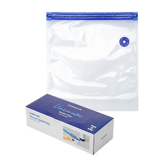 LocknLock 樂扣樂扣 頂級真空保鮮袋 C60, S(22 x 21cm), 10個, 1盒