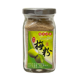 軒香李家 梅粉，純梅肉研磨，不含防腐劑、阿斯巴甜，台灣製造, 70g, 1罐