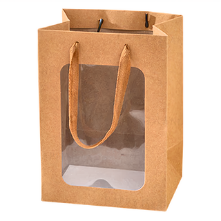 牛窗3號 櫥窗紙袋, 25 x 18 x 35cm, 10個