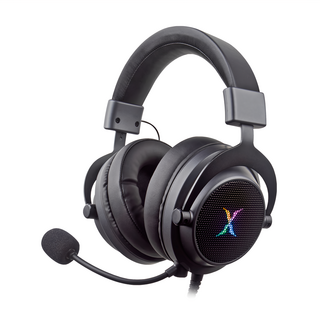 FOXXRAY 狐鐳 波賽頓響狐USB電競耳麥, FXR-HAU-37, 黑色