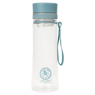 Green Bell 綠貝 花漾太空壺, 500ml, Tritan材質, 不含雙酚A, 耐衝擊, 附隔層濾網, Macaroon藍, 1個