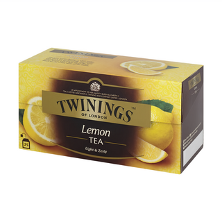 TWININGS 唐寧茶 檸檬茶 清新酸甜 獨立密封包裝, 2g, 25包, 1盒