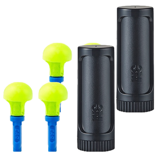 3M 傘型推入式耳塞 耳塞*2+收納盒*1, 2組, 2個