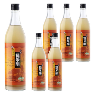 陳稼莊 糙米醋, 600ml, 6瓶