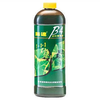 施達 必旺養葉肥B4，300cc，容易植物吸收的液體營養劑, 1罐