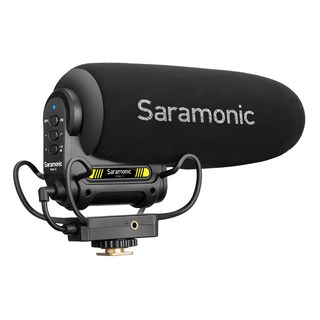 Saramonic 楓笛 超心型指向電容式麥克風 Vmic5 廣播級音質 輕量化金屬結構, 1個