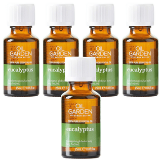 OiL GARDEN 澳悠園 尤加利精油 25ml 100%純精油 澳洲原裝進口, 5個