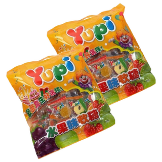 Yupi 水果味軟糖, 歡樂慶生好選擇, 170g, 2袋